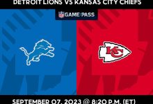 Detroit Lions vs Kansas City Chiefs Live Streaming