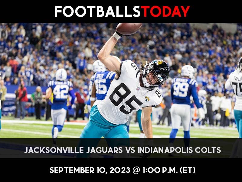 jacksonville jaguars vs indianapolis colts nfl football game